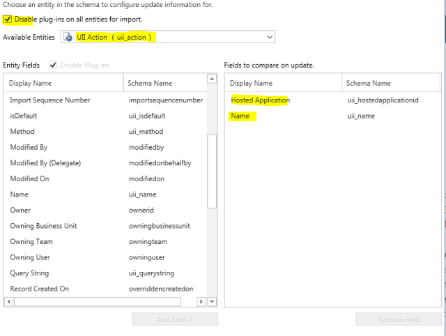 Using Configuration migration tool for creating uniqueness in entities.