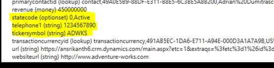Replacement Parameter value before Clearing the value